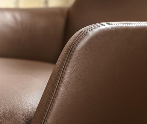 Flexlux manuele relaxzetel Marinella met voetbank (in leder of stof) - 1